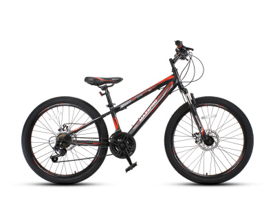 Велосипед Maxxpro Steely 24 pro (2020) (M2402-1 13" Черно-красный)