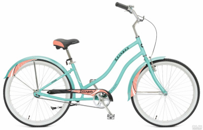 Велосипед Stinger 26" Cruiser (26AHC.CRUISERL.16GN8 16" Зеленый)