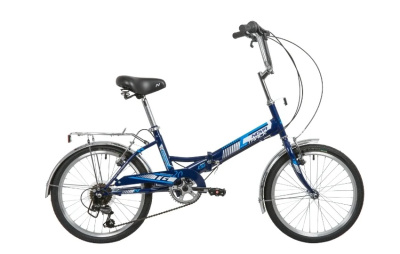 Велосипед NOVATRACK 20" складной, TG 30 ( Универсальный Синий)