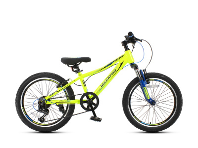 Велосипед Maxxpro Hellcat 20 (2020) (M2004-3 12" Желто-синий)