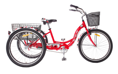 Велосипед Stels Energy I 26 (LU087835 16" Красно-белый)