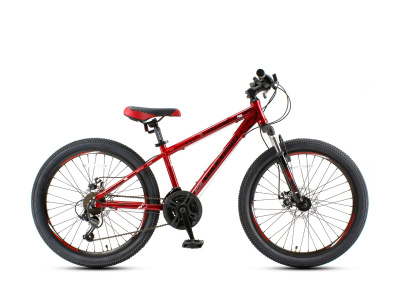 Велосипед Maxxpro Hellcat 24 pro (2025) (Y2406-1 13" Темно-красный)