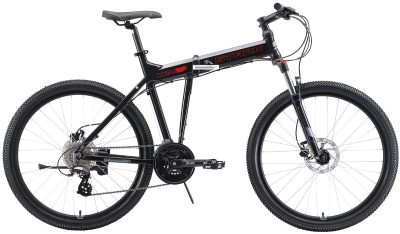 Велосипед Stark'20 Cobra 26.2 HD (H000016463 20" Черно-красный)