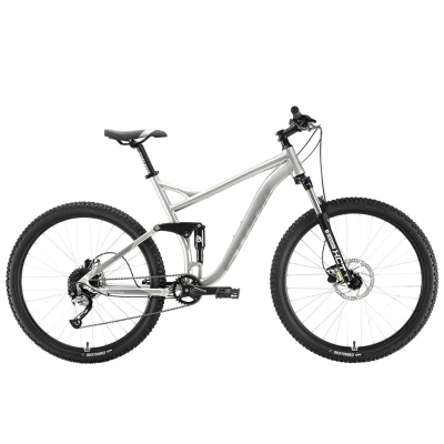 Велосипед Stark'20 Tactic 27.5 FS HD (H000016247 18" Серебристо-серый)