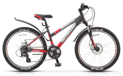 Велосипед Stels Navigator 470 MD 24" ( 14" Серо-красный)