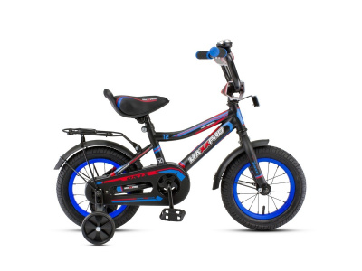 Велосипед Maxxpro Onix 12 (ONIX-12-4 95-101 см (3-4 года) Черно-серый)