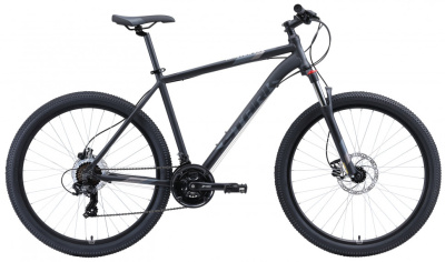Велосипед Stark'20 Hunter 27.2 D (H000015949 18" чёрный/серый/красный)