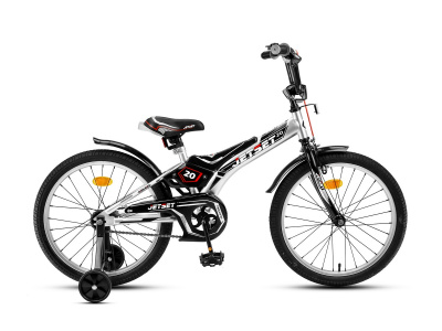 Велосипед Jetset JS 20 (2020) (JS-2004 122-134 см (7-11 лет) Черный)