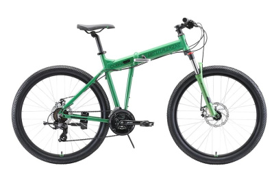 Велосипед Stark'20 Cobra 27.2 D (H000016461 20" Зелено-черный)