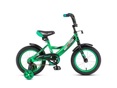 Велосипед Maxxpro Sport 14 (2019) (SPORT-14-1 105-110 см (4-5 лет) Зелено-черный)