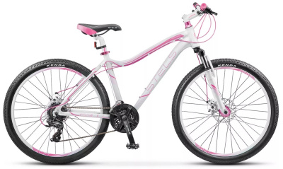 Велосипед Stels Miss 6300 MD (LU084735 15" Бело-розовый)