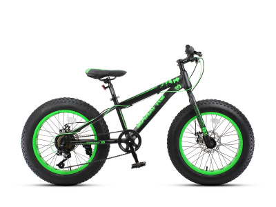 Велосипед Maxxpro FAT X20 (2020) (M2040-1 12" Черно-зеленый)