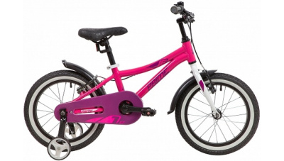 Велосипед Novatrack Prime 16" (167APRIME.GPN20 110-118 см (5-6 лет) Розовый)