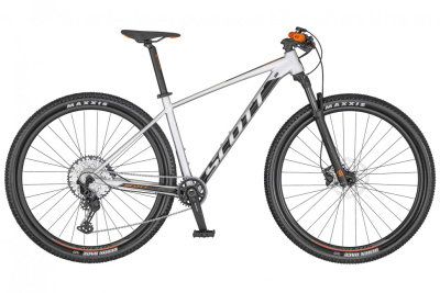 Велосипед Scott Scale 965 (2020) ( XL" Серебристо-черный)