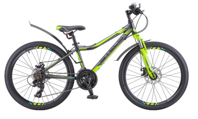 Велосипед Stels Navigator 420 md (LU088504 13" Черно-зеленый)
