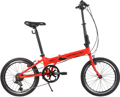 Велосипед NOVATRACK 20" складной ( Универсальный Красный)