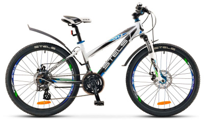 Велосипед Stels Navigator 470 MD 24 (2018) (LU085333 12" Бело-черный)