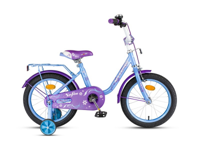 Велосипед Maxxpro Sofia 16 (2019) (SOFIA-16-3 110-118 см (5-6 лет) Голубо-сиреневый)