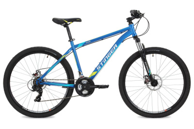 Велосипед Stinger Aragon 27.5"  (27SHD.ARAGON.18BL8 18" синий)