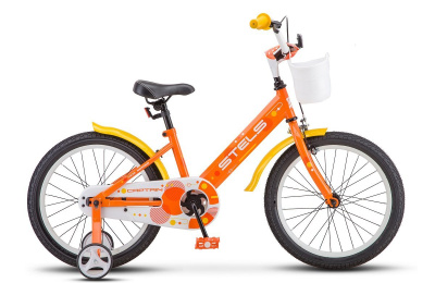 Велосипед Stels Captain 18" (LU094056 115-128 см (6-8 лет) Оранжевый)
