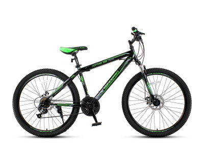 Велосипед Maxxpro Katar 26 pro (2020) (M2601-2 16" Черно-зеленый)