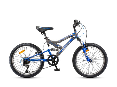 Велосипед Maxxpro Sensor 20 (2019) (Y2012-5 122-134 см (7-11 лет) Серо-синий)