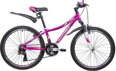 Велосипед Novatrack Katrina 24"  ( 12" Фиолетовый)