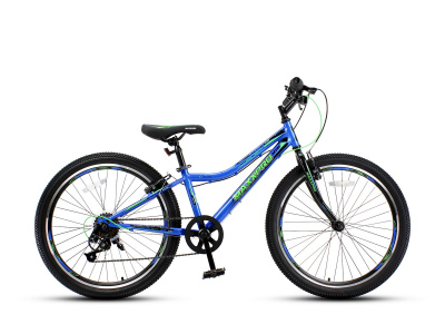 Велосипед Maxxpro Steely 24 lite (2020) (M2400-3 12" Сине-зеленый)