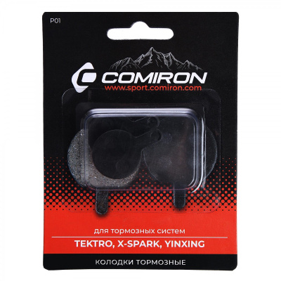 kolodki-tormoznye-organicheskie-comiron-resin-p01-dlya-tektro-x-spark-yinxing-blister-2-sht_1-1200x1200