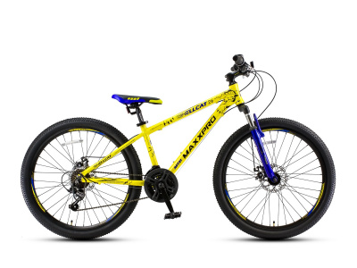 Велосипед Maxxpro Hellcat 26 (2019) (Y2607-2 14" Желто-синий)