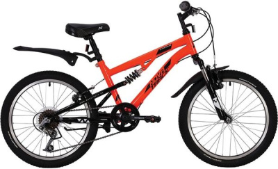 Велосипед NOVATRACK 20" TITANIUM ( 122-134 см (7-11 лет) Оранжевый)
