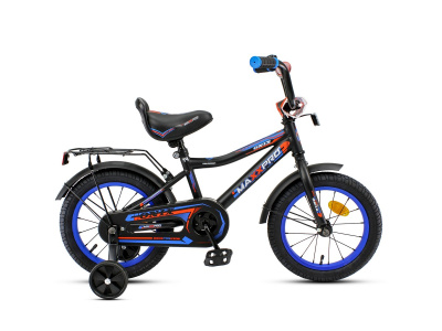 Велосипед Maxxpro Onix M14 (2020) (ONIX-M14-5 105-110 см (4-5 лет) Черно-синий)