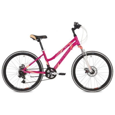 Велосипед Stinger Laguna D 24" (24AHD.LAGUNAD.12PK9 12" Розовый)